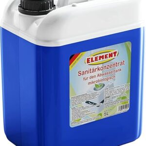 Element Sanitärkonzentrat für Abwassertank – Микробиологичен санитарен концентрат за химически тоалетни, 5 литра