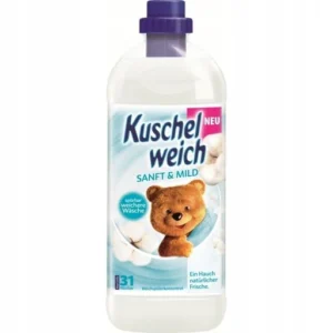 Kuschelweich Weichspüler Sanft und Mild – Омекотител за пране, 1 литър (38 изпирания)