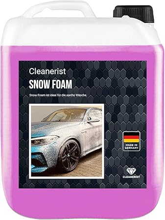 Cleanerist Snow Foam PINK – Концентриран шампоан за автомобили, 10 литра