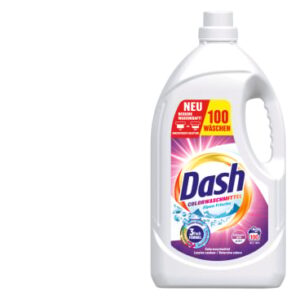 Dash Colorwaschmittel Flüssig 4,5L – Течен перилен препарат за цветни дрехи (100 пранета)